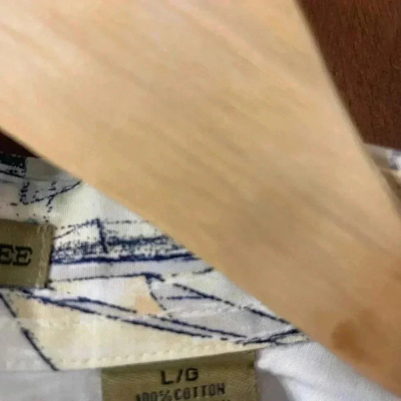 Natural Issue button-down, short sleeve, shirt, size large - Picture 3 of 5